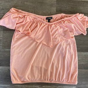 4/$25 Express off the shoulder top